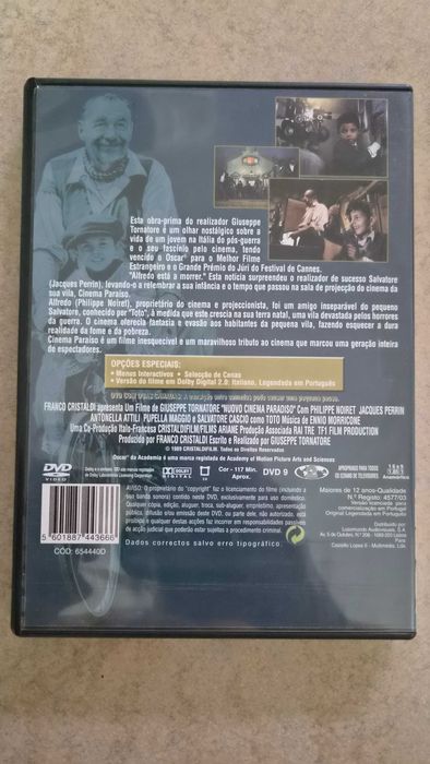 Cinema Paraíso DVD