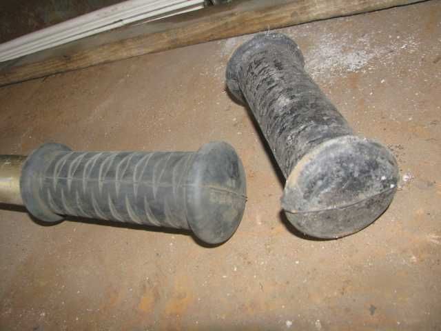 Ручка гумова для садово-горднього інвентаря.