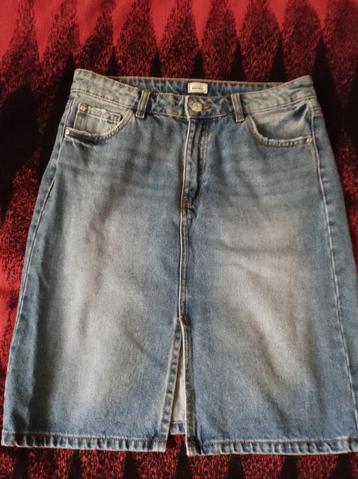 Юбка  джинсовая.