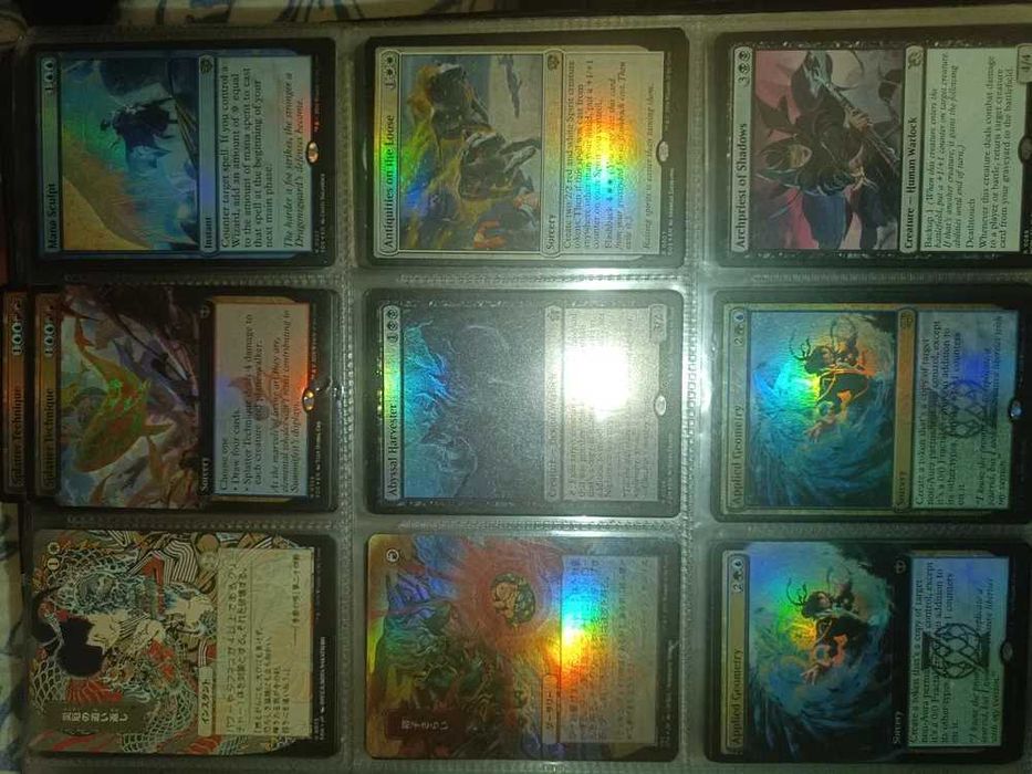 Pequena coleção cartas Magic the Gathering (MTG)