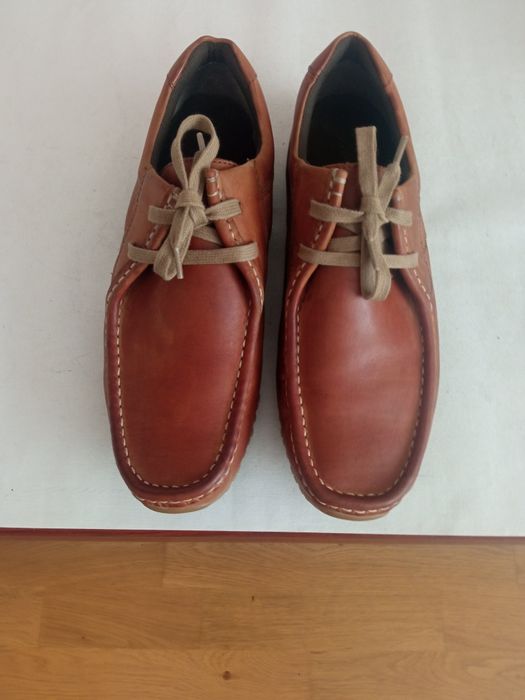 Нові шкіряні мокасини Mantaray. Р. 43