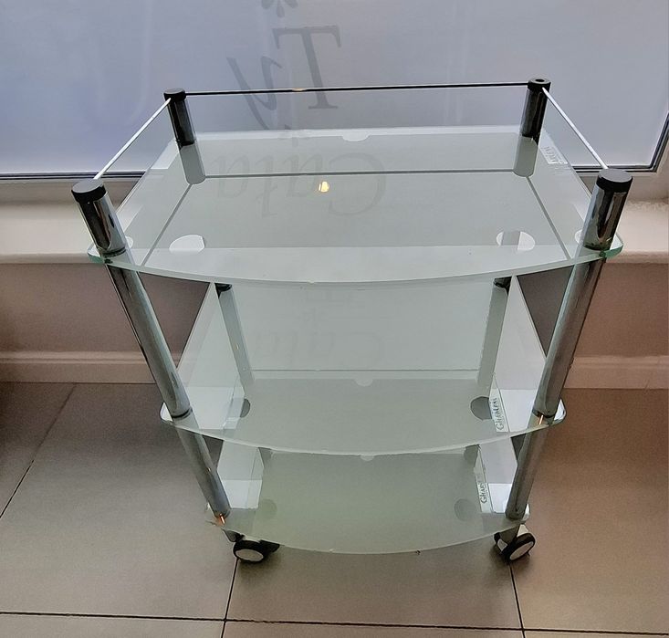 Stolik szklany kosmetyczny