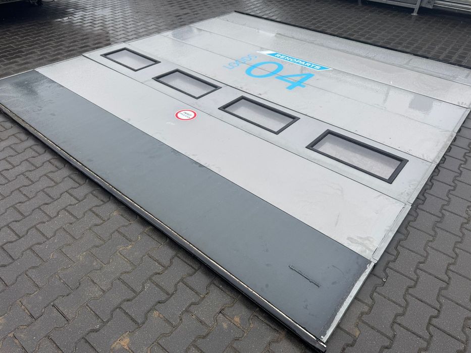 Brama 3.89x4.02 segmentowa panelowa 2 sztuki  panel 60mm
