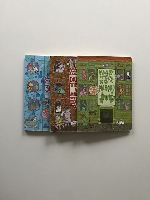 Książki Miasteczko Mamoko, Dawno temu w Mamoko i Mamoko 3000