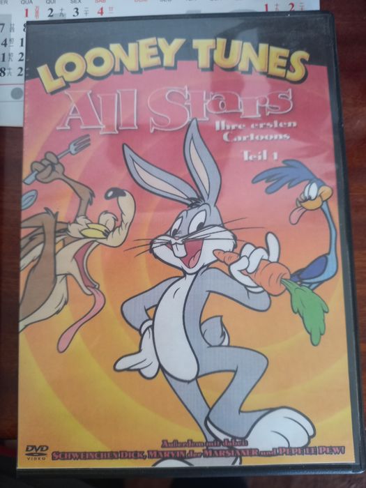 CDS de filmes de desenhos animados