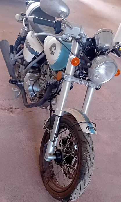 Mash Café Racer Blue 125cc | 2016 | Apenas 479 Km