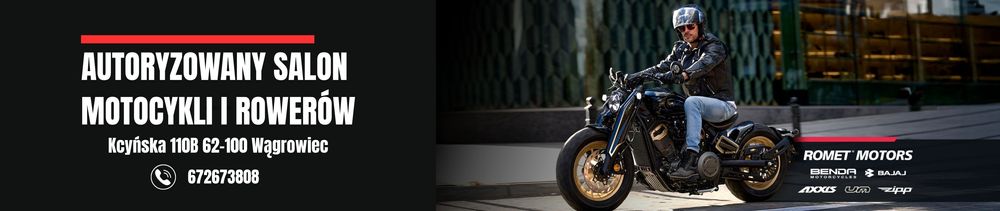 PROMOTOCYKLE WĄGROWIEC top banner