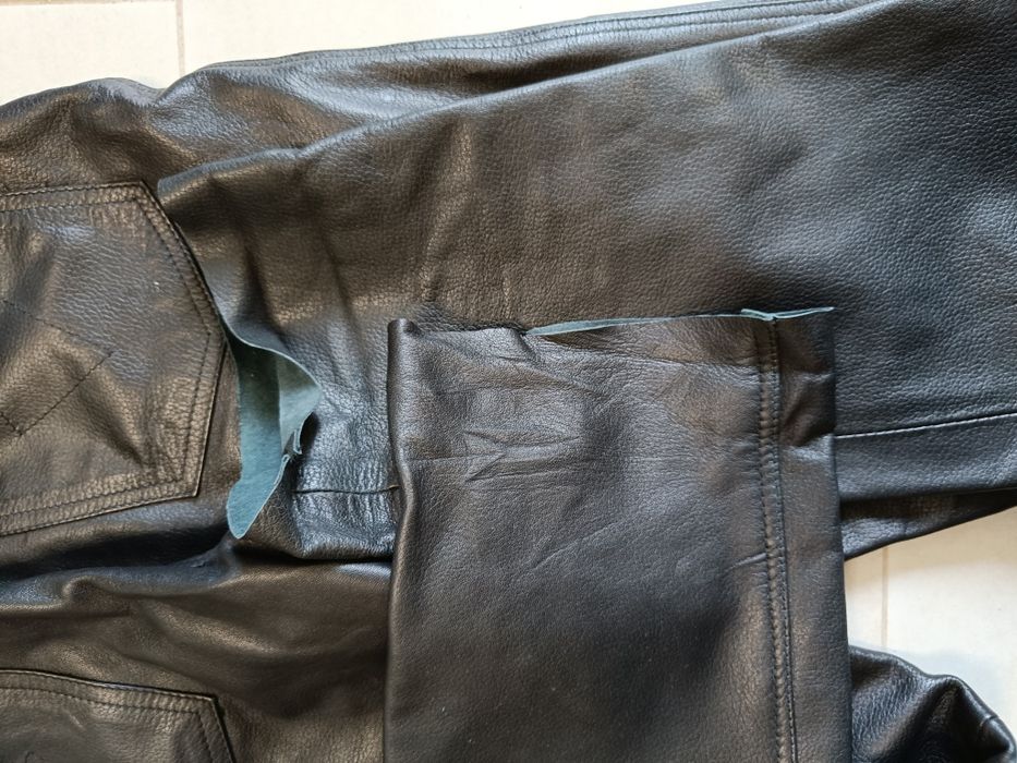 Шкіряні штани брюки