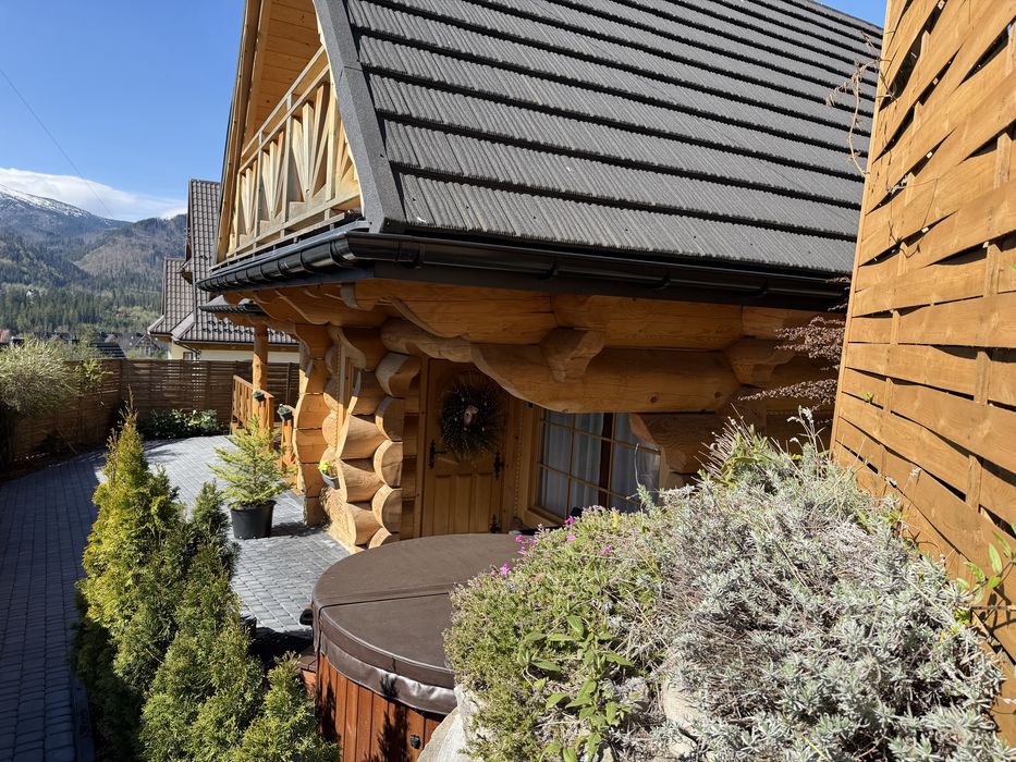 Domek z jacuzzi i widokiem na góry | Zakopane Kościelisko