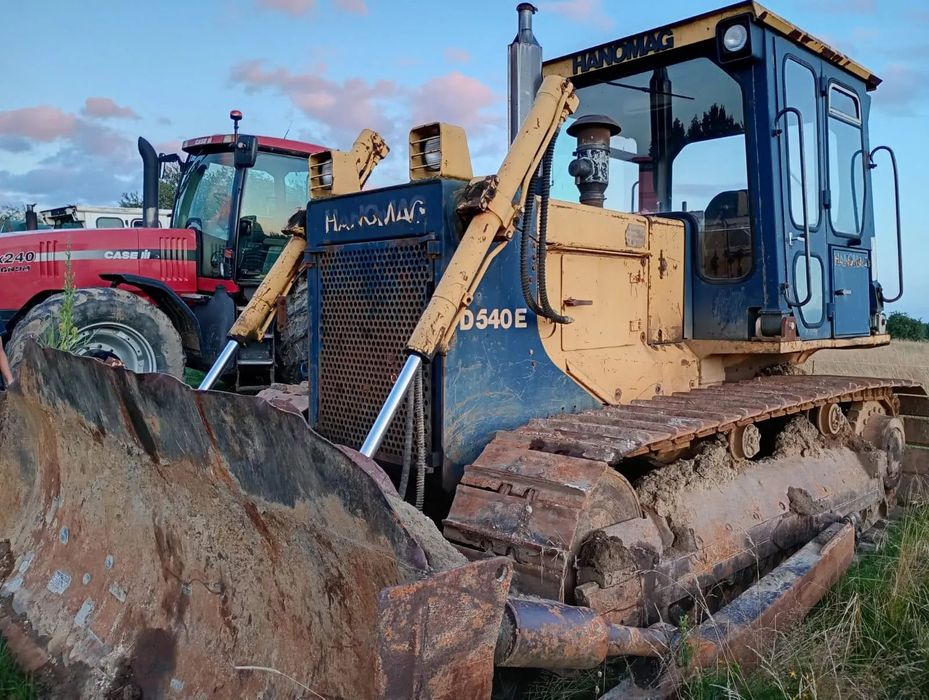 Hanomag D540 E  spycharka Hanomag Catapilar Casse 6 cylindrów z turbo zamiana