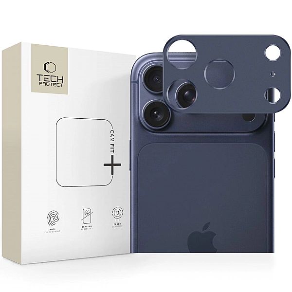 Osłona Aparatu Tech-Protect Camalloy Fit+ Iphone 17 Pro Max Deep Blue
