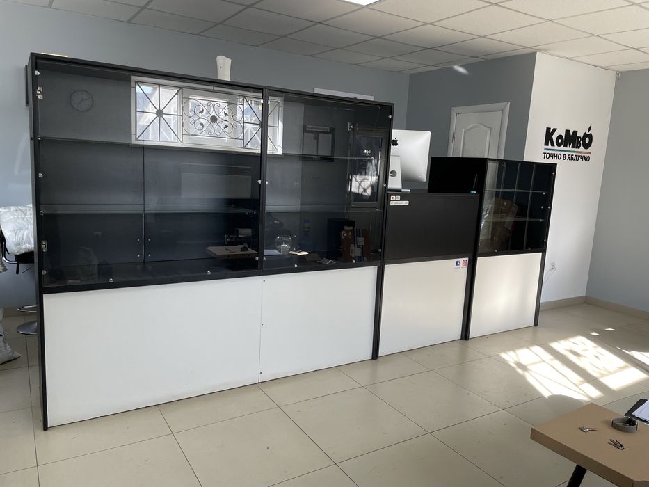 Торгова вітрина (стилаж) , меблі для магазину