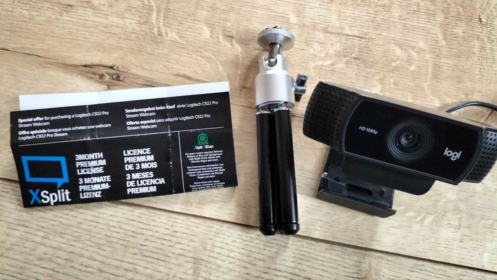 Веб-камера Logitech HD C922 Pro Stream EMEA