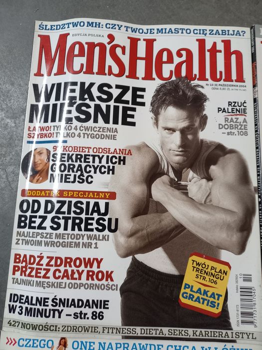Men's Health czasopismo 6 egzemplarzy