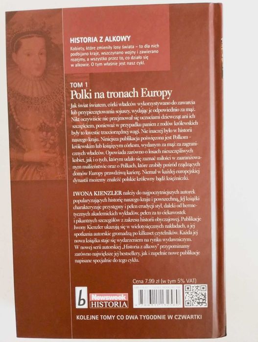 "Polki na tronach Europy" Iwona Kienzler