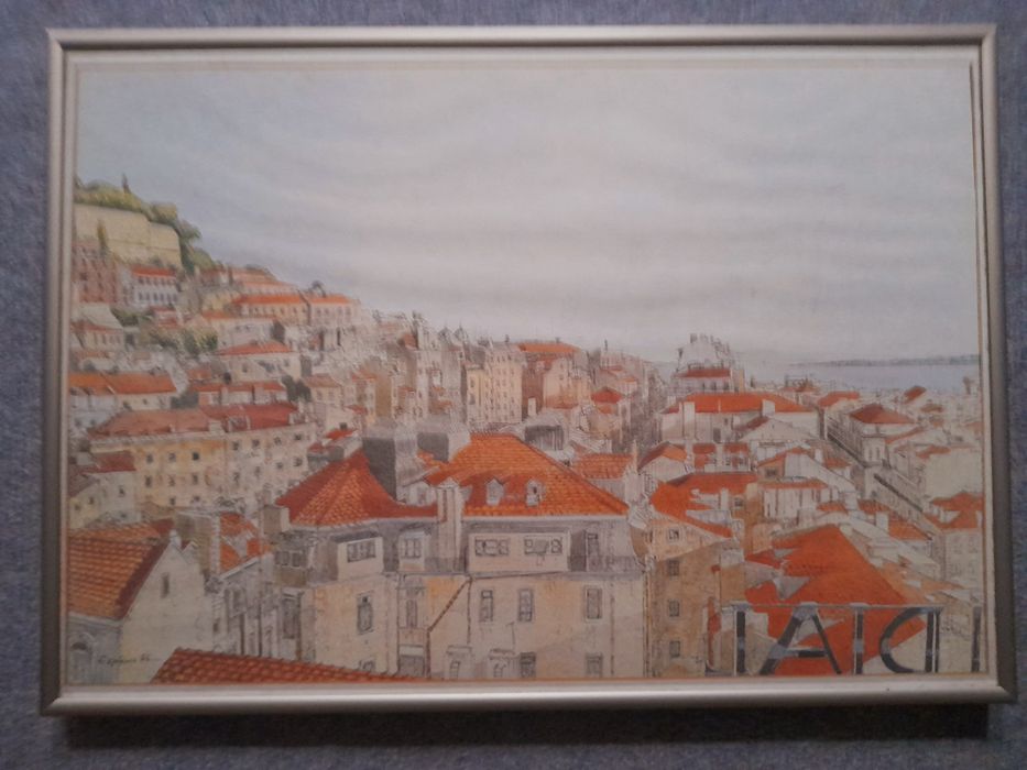 Estampas de Espieux 86 Lisboa antiga.