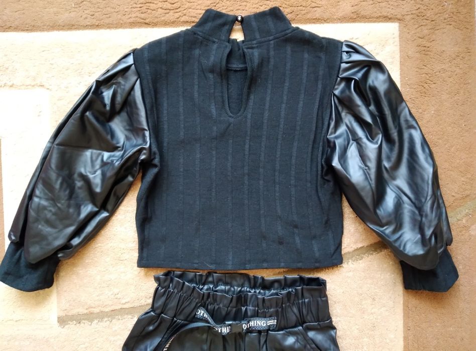 Костюм форма шорти кофта реглан кофточка в школу школьная на дівчинку