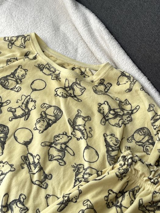 тепла флісова піжамка disney primark, теплий домашній костюм дісней