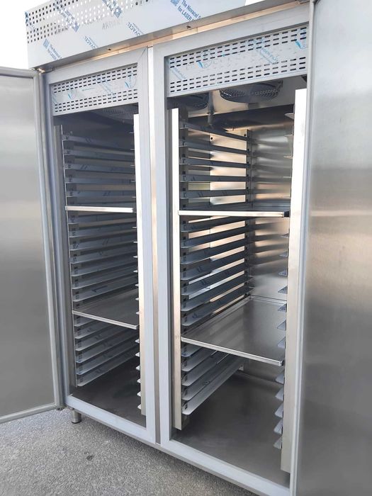 Armário de Congelação Tabuleiros 75x45 em inox - NOVO