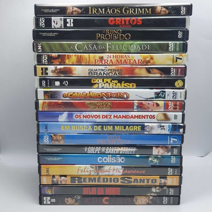 Lote 21/2 - Pack de 18 Filmes Em DVD - Ref. VI
