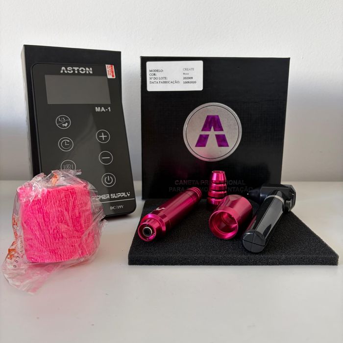 Kit Aston MA-1 – Caneta Profissional Micropigmentação