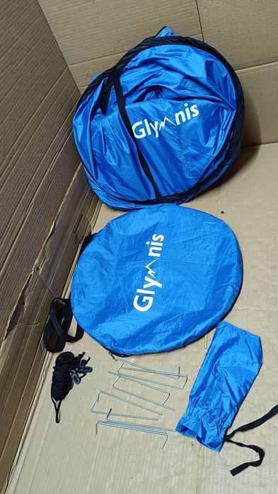 Glymnis pop-up 1-2 osobowy namiot kempingowy,blękitny