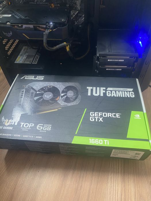 Asus gtx 1660 ti TUF GAMING OC 6GB