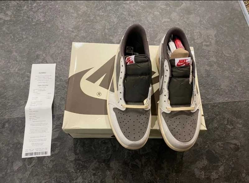 Jordan 1 Retro Low OG SP Travis Scott Reverse Mocha R.41