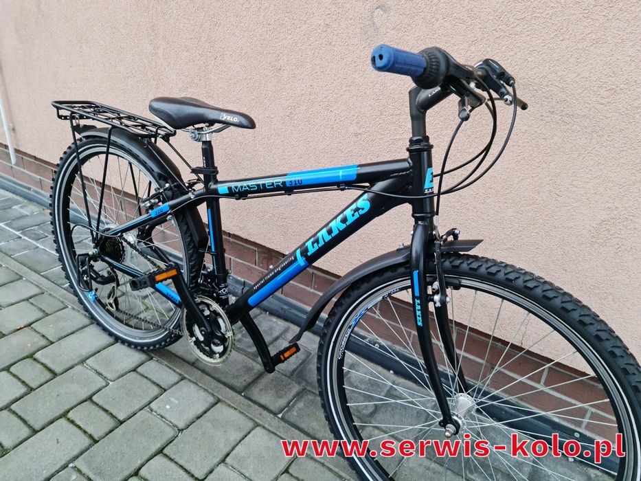 Rower dziecięcy MTB LAKES koła 26 SHIMANO aluminium rabat WYSYŁKA