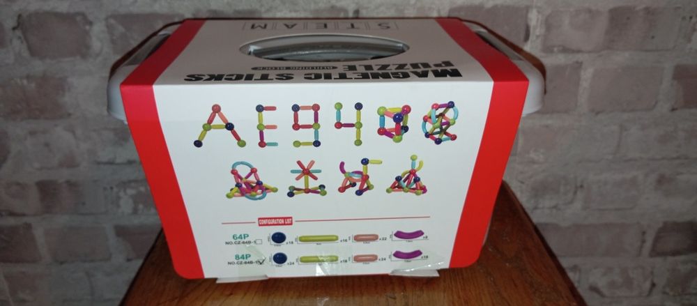 Magnetic sticks puzzle nowe