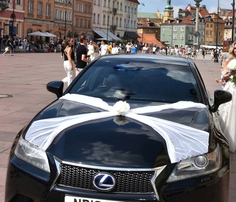 Zestaw do samodzielnego dekoracji samochodu na ślub