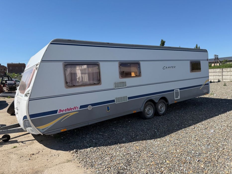 Dethleffs 750 Camper  Łóżko małżeńskie , łazienka , prysznic ,zamiana