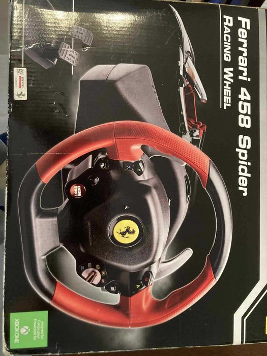 Thrustmaster Ferrari 458 Spider kierownica Xbox Series X/S One pudełko