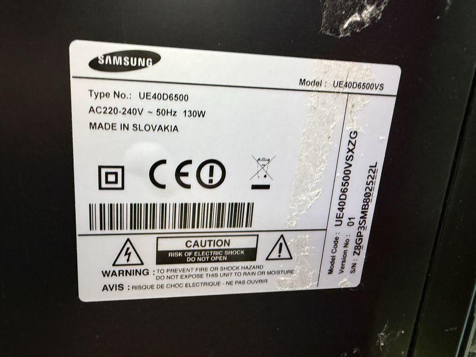 Samsung UE40D6500