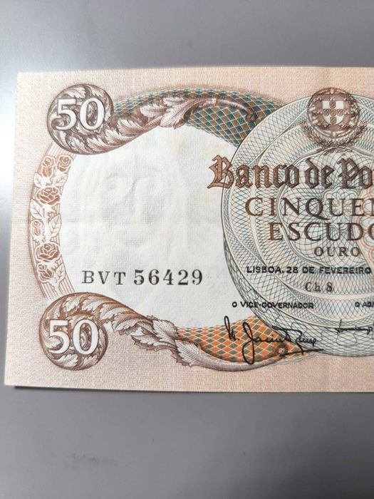 Nota de Banco 50 Escudos – “Rainha Santa Isabel”