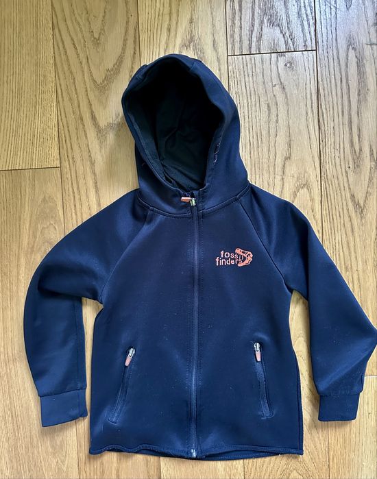 Bluza kurtka softshell 116/122 śliczna