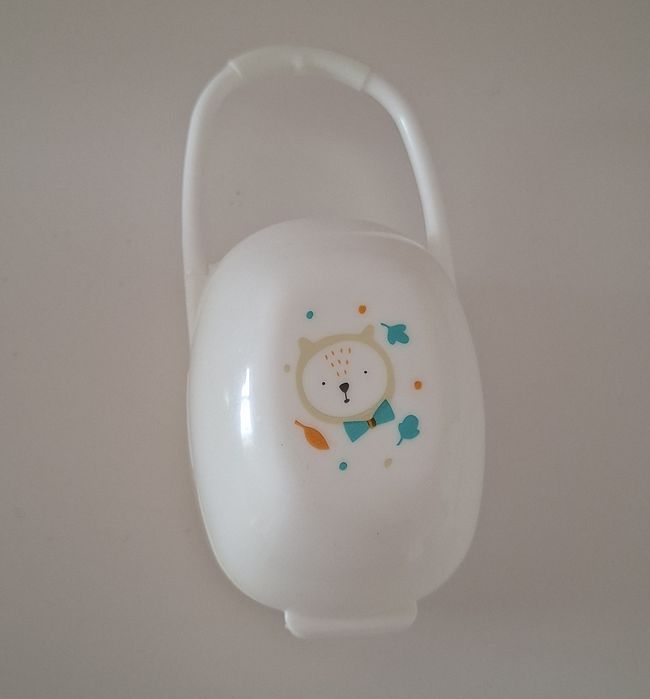 2 Chupetas + Caixa + Clip Happy Bear