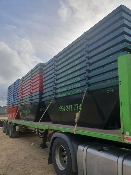 CARRINHAS e CONTENTORES para todo o tipo de lixo em Lisboa e Setúbal64365321825409122