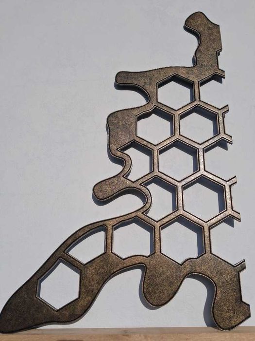 Panel ozdobny scienny-plaster miodu