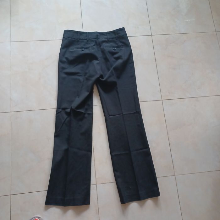 Spodnie ZARA BASIC szerokie ze streczem 38/40