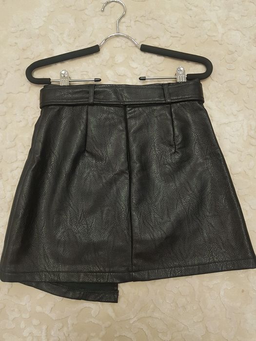 Новая стильная кожанная юбка нова шкіряна спідниця платье р. 42-44.