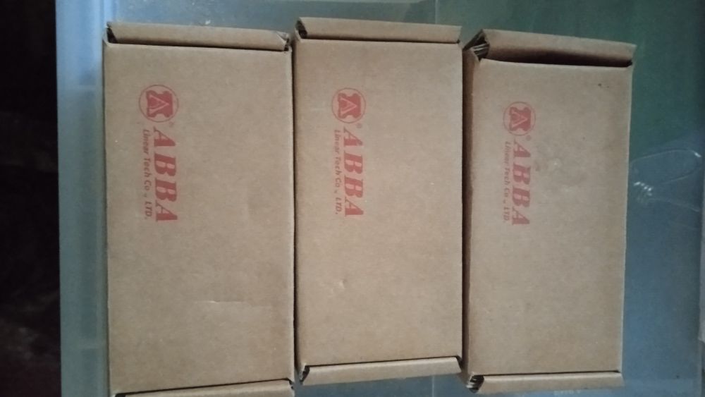 Лінійні підшипники 3 штуки  Abba BRC25U0