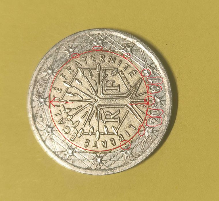 2 euro 2001 liberte egalite fraternite ( Destrukt)