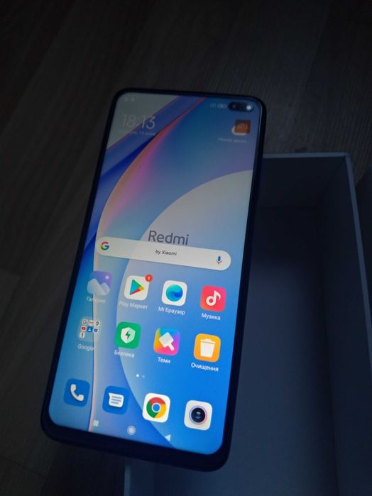 Новий Xiaomi Redmi K30 5G Snapdragon 765G 8/128 Gb Оригінал Синій