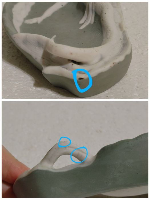 Бисквитная Русалка Мыльница Визитница Девушка русалка