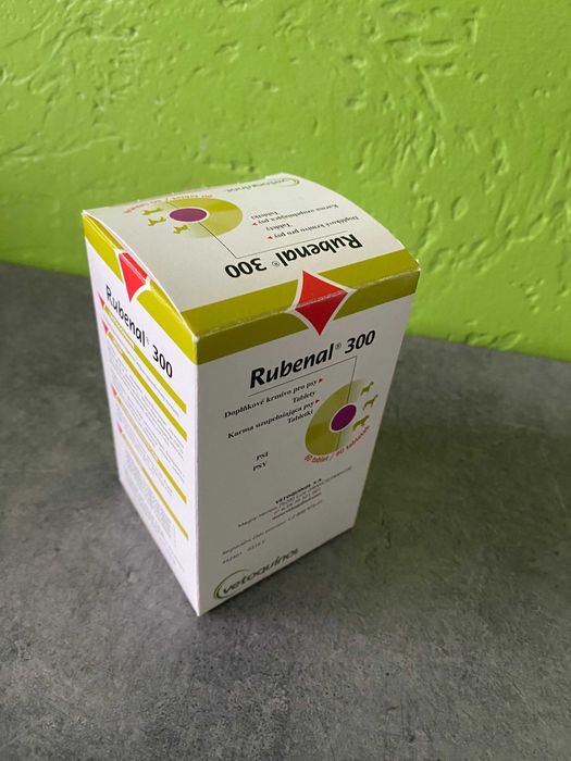 Vetoquinol Rubenal 300mg 47 tabletek 80% opakowania, Fitolizyna gratis