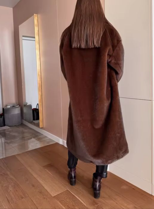 Шуба штучна норка, екошуба, хутро тренд