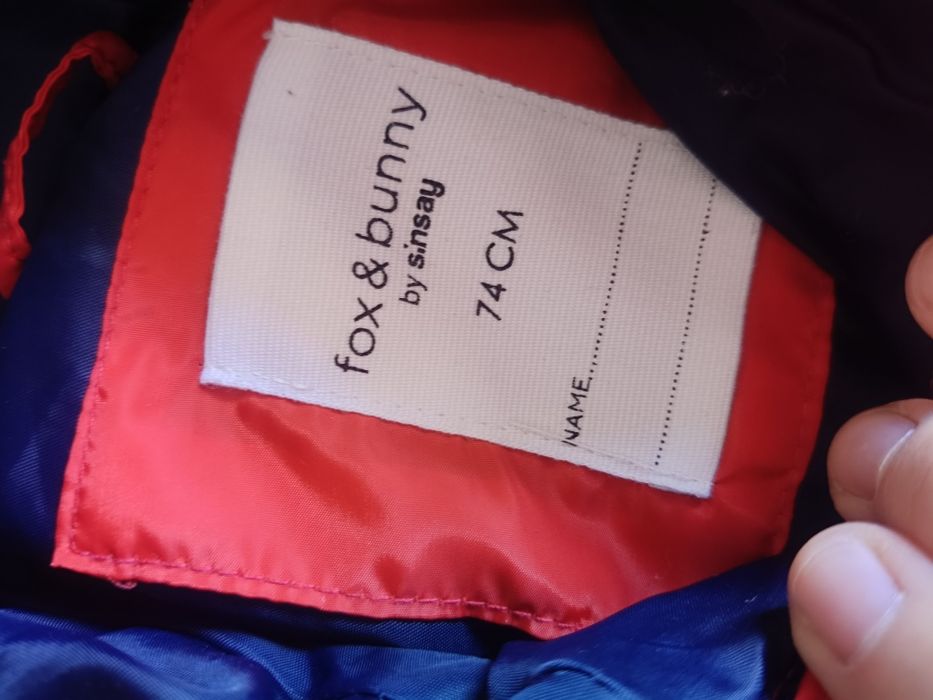 Kurtka przejściowa z sinsey+czapeczka z h&m