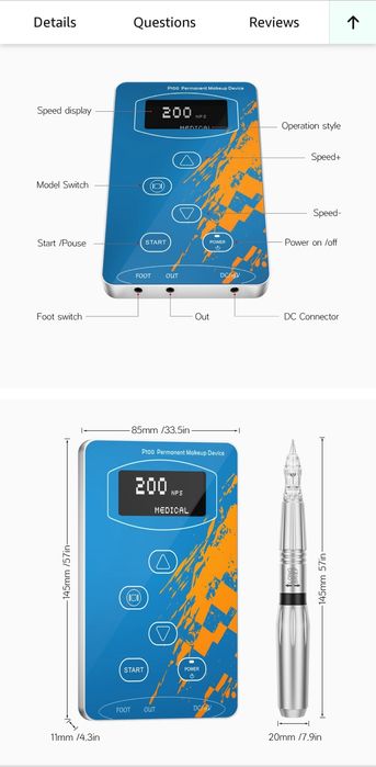 Biomaser P 100 micropigmentação