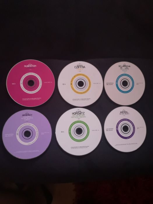 Vendo cds Os Génios do Piano